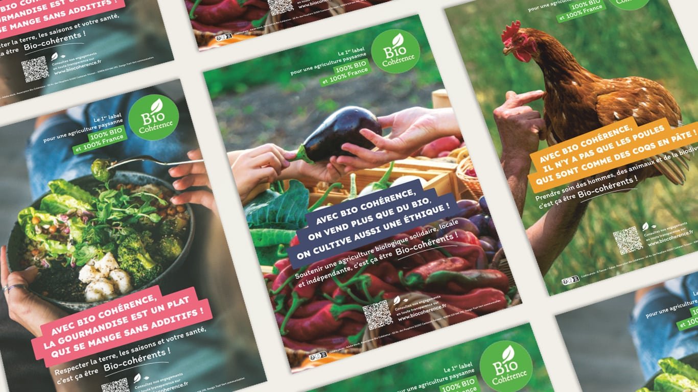 Campagne de pub bio