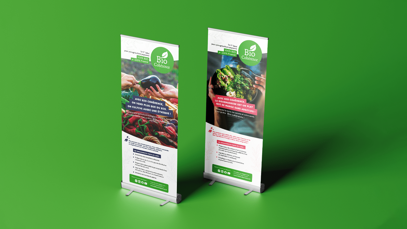 Graphiste - Kakémono bio