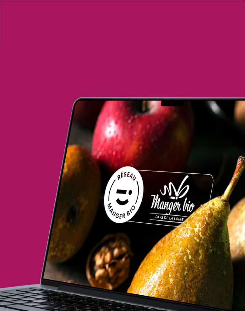 Agence digitale bio- site internet Manger bio